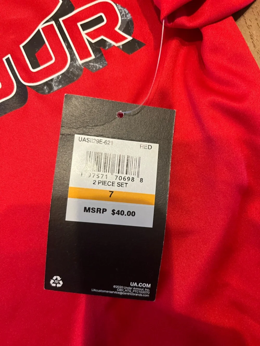 NWT Under Armour Boys 2 Piece Shorts Set